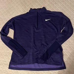 nike dri fit purple longsleeve top!